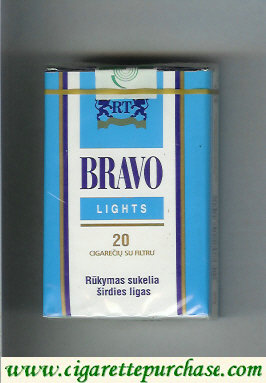 Bravo Lights cigarettes